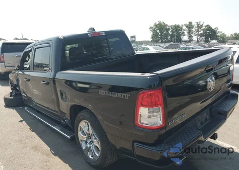 2023 Ram 1500 Big Horn 4X4 5'7 Box из США, поврежденный, VIN 1C6SRFFT3PN629114